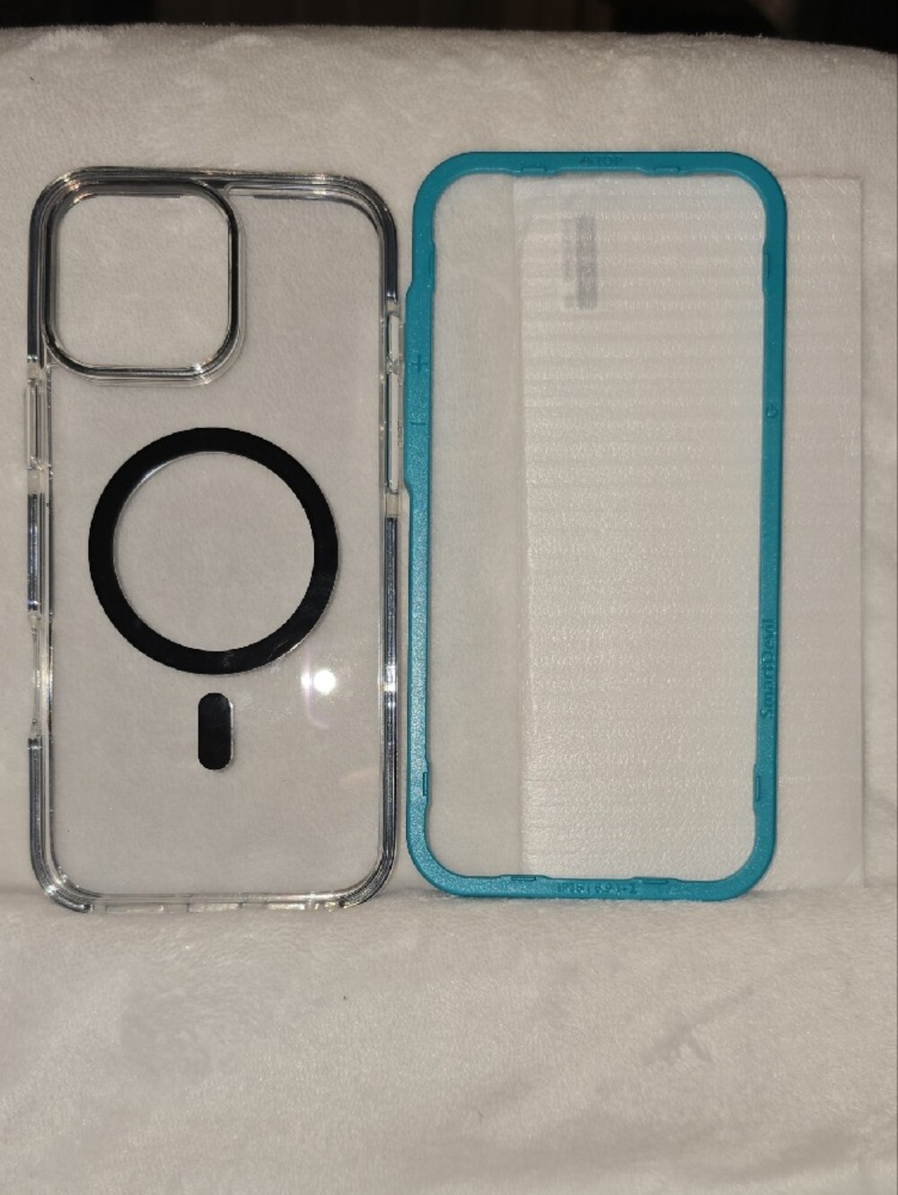 NIB NWT SMART DEVIL iPhone 16 Max - Blue Holographic Phone Case
